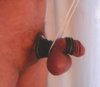 Hubby Starpped and Roped.JPG
