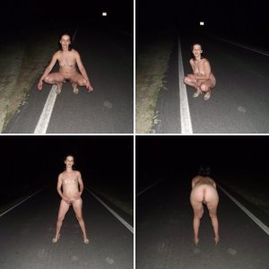 I am naked in the street like a *****