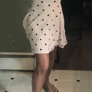 Wife in dress and thong