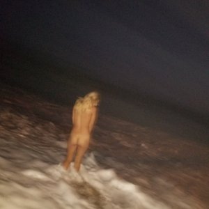 Naked swim