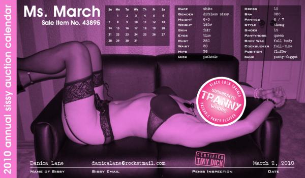 2010 Cuck Calendar - March