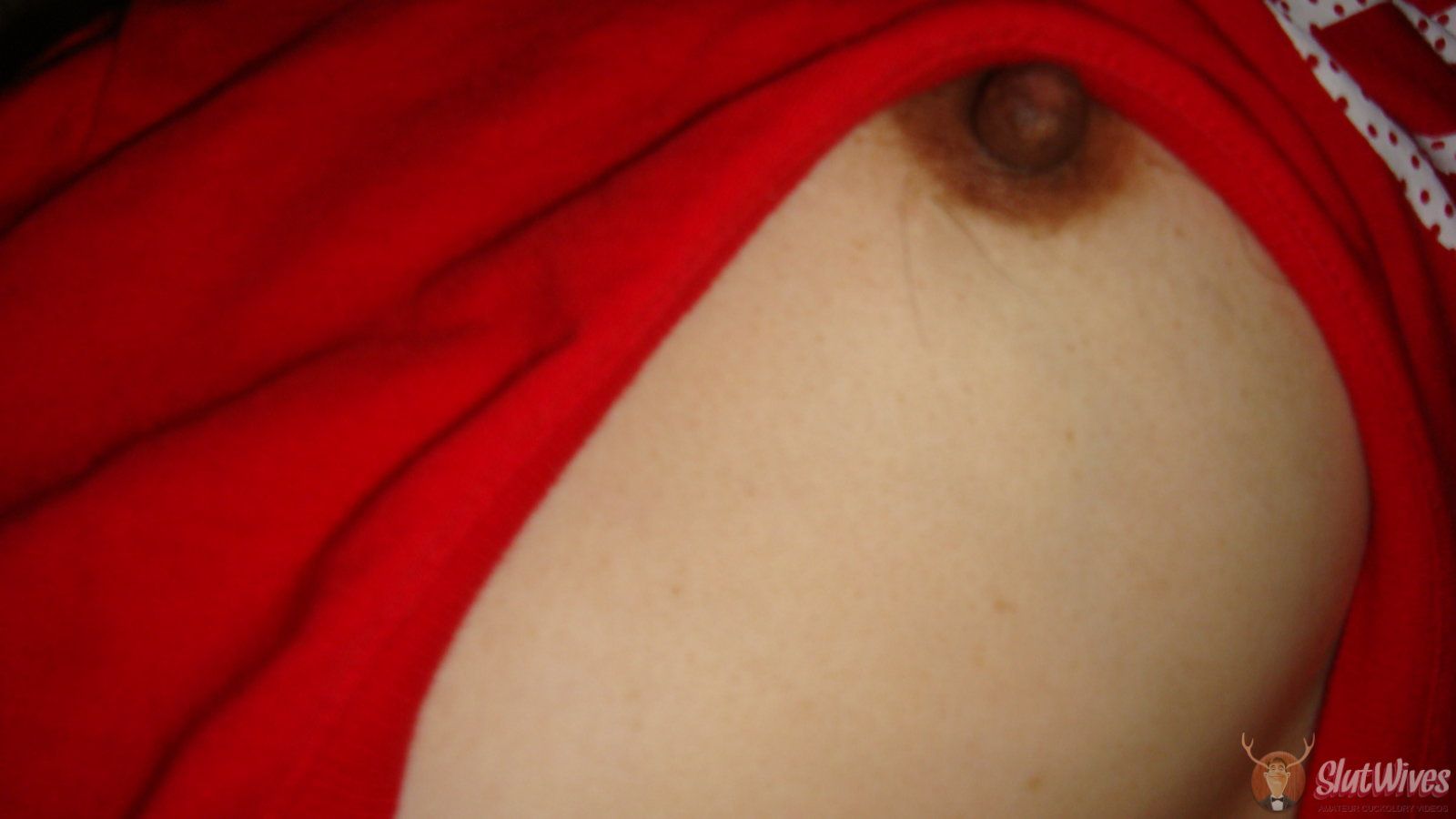 Her erected nipple