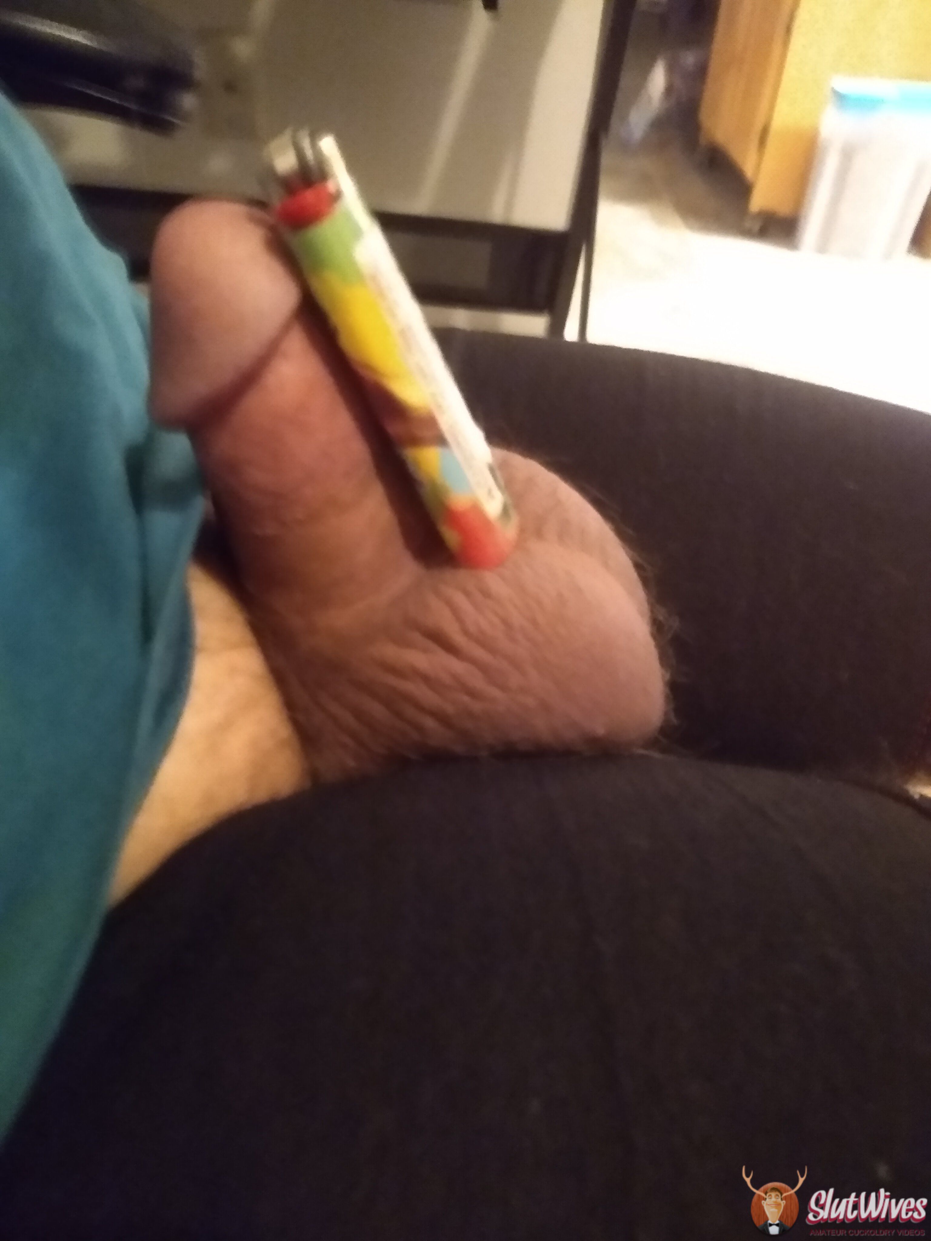 Hubby's dick shorter than lighter