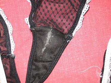 Mrs HW Cum Stained Knickers (3)