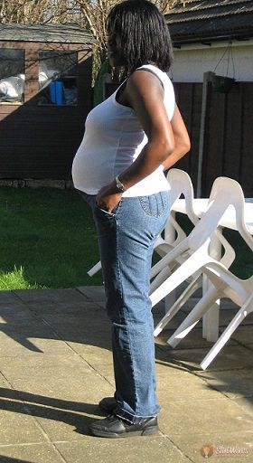 Pregnant Hot Wife can't wait to have her Bulls Baby