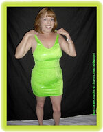 Pamala O'Shaughnessy Bright green dress HPIM0200 Hot wife from Texas 620.jpg