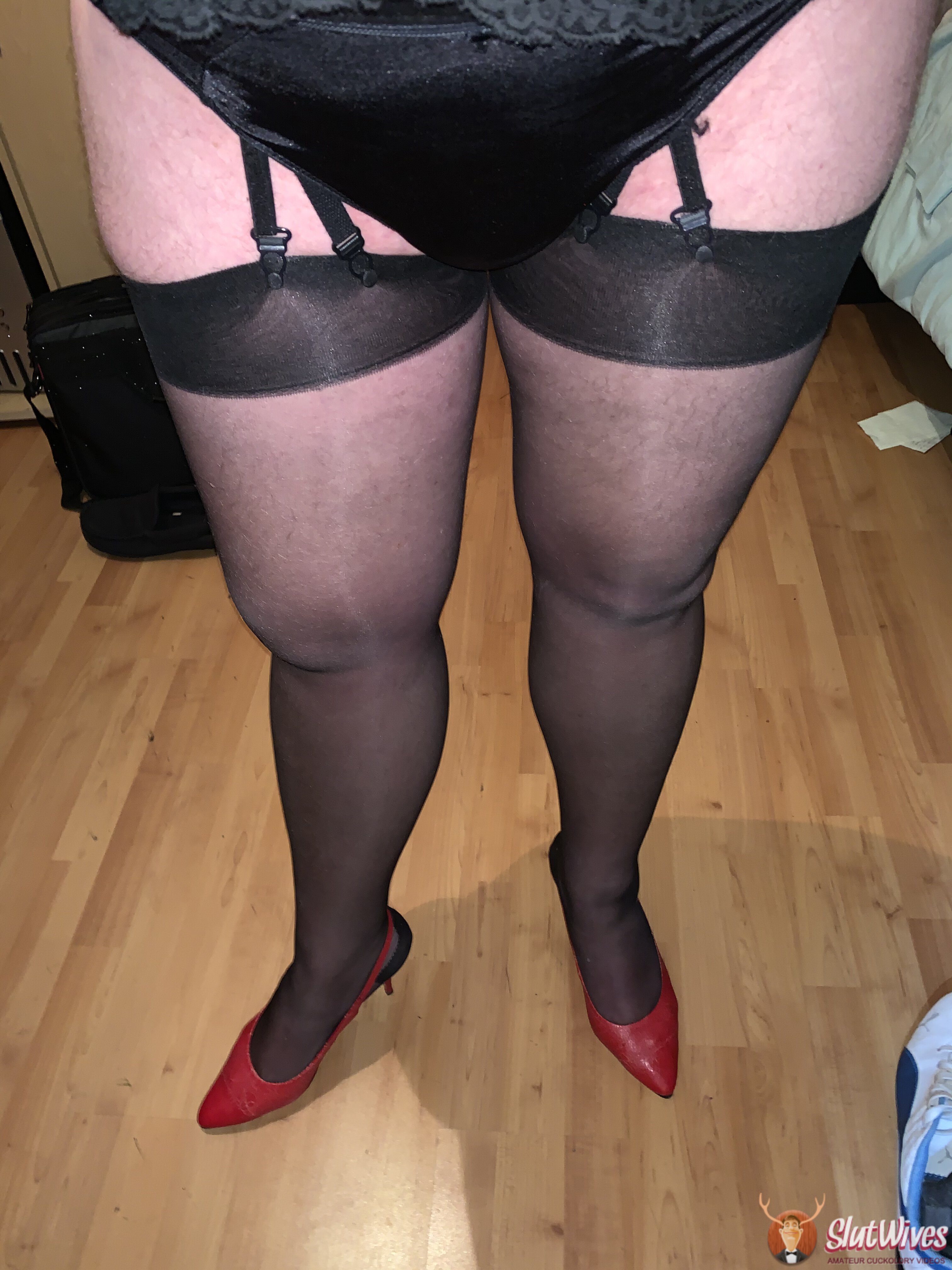 I know how the wife feels in stockings now
