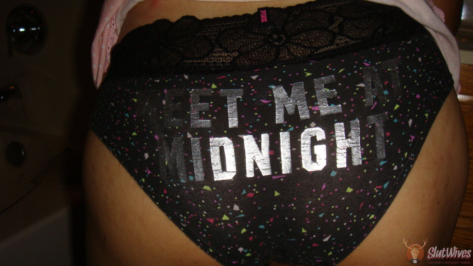 ''Meet me at n=mid-night" panties